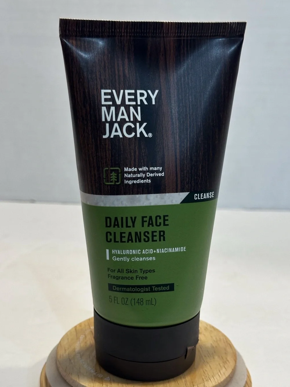 Every Man Jack Daily Face Cleanser For Men Unscented- Size 5 oz.
